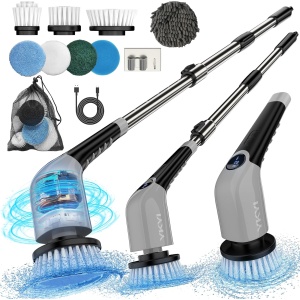 YKYI Electric Cat Shaver Clippers for Matted Fur, 2-Speed Cat Grooming Clippers, with Replaceable Ceramic Blade & Adjustable Guide Combs, Low Noise Cordless Cat Trimmer, Detachable for Broadcast